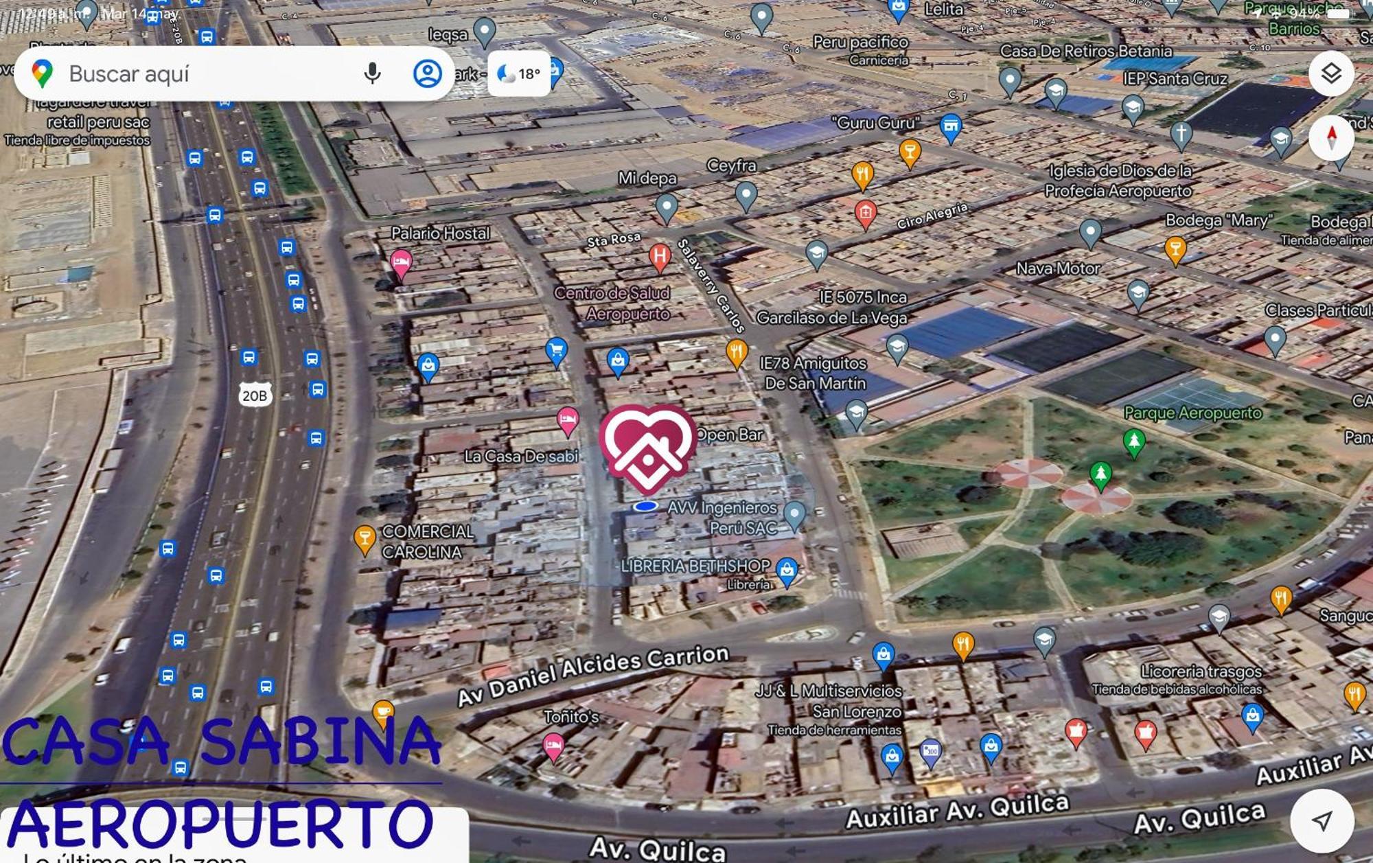 Casa Sabina Nuevo Aeropuerto Lima Exterior foto